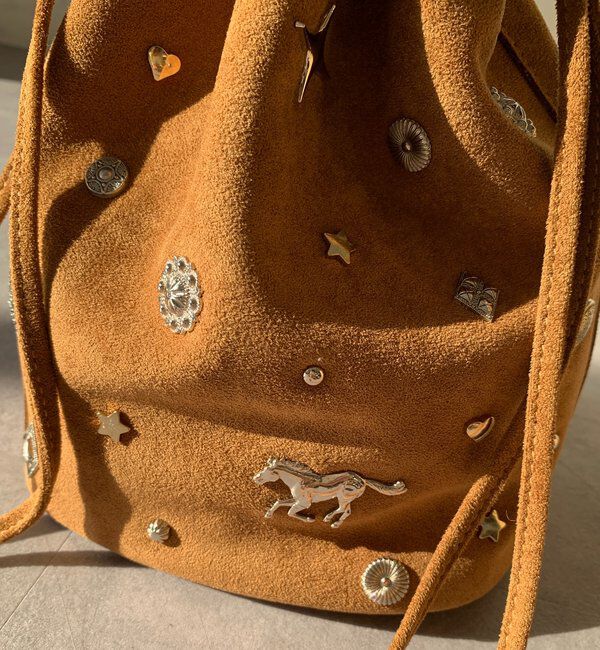  「スエードスタッズドロストバッグ」|トートバッグ|