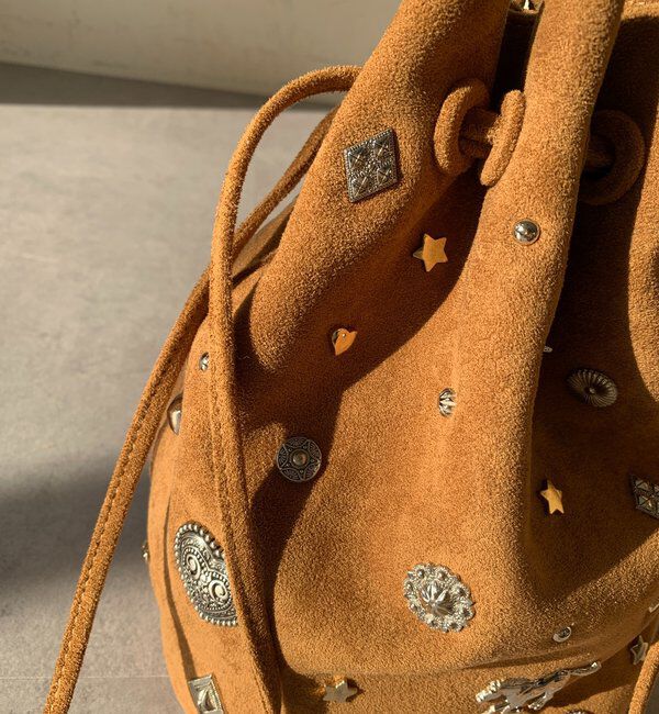  「スエードスタッズドロストバッグ」|トートバッグ|