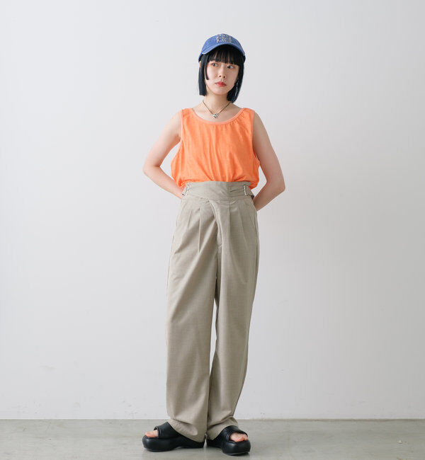  「【WHIMSIC/2サイズ展開】グルカパンツ」|チノ|