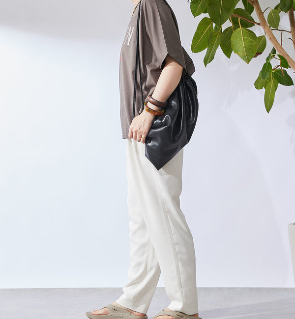  「レザーナップザック」|クラッチバッグ|