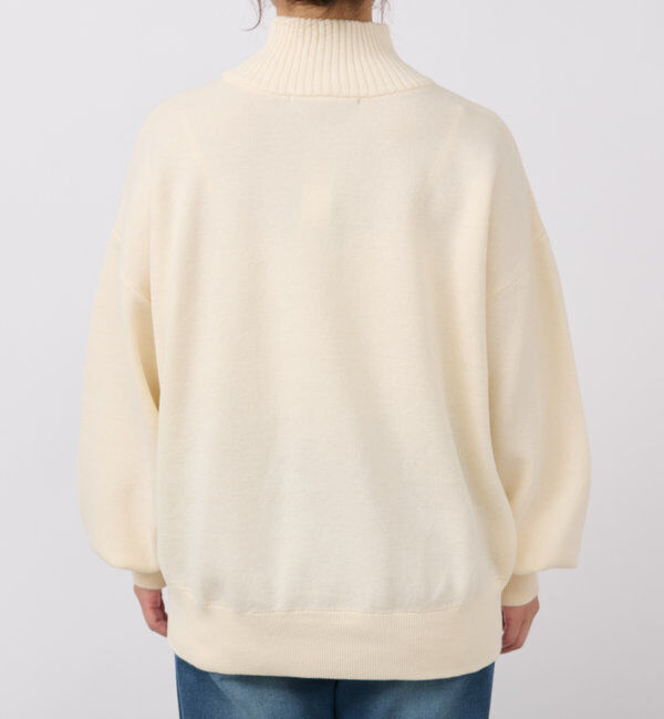  「《体型カバー◎》MIDWESTCITYジップニット」|ニット・セーター|