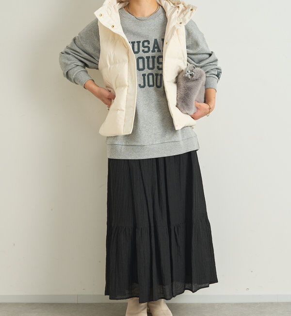  「ロゴ裏毛プルオーバー」|Tシャツ・カットソー|