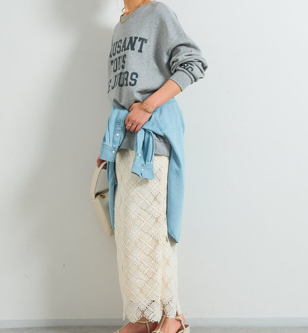  「ロゴ裏毛プルオーバー」|Tシャツ・カットソー|