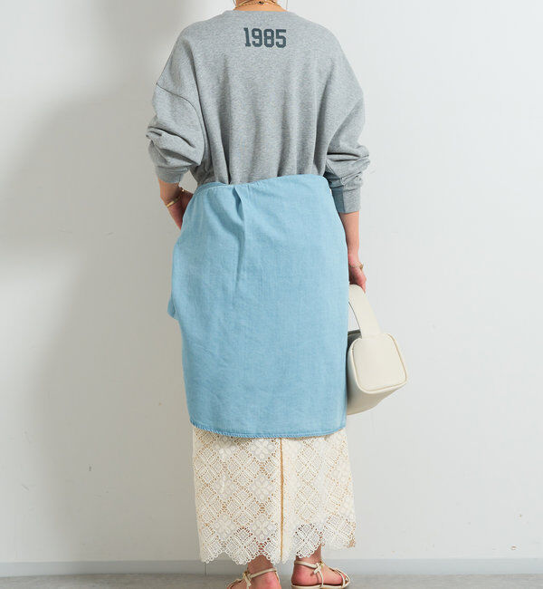  「ロゴ裏毛プルオーバー」|Tシャツ・カットソー|