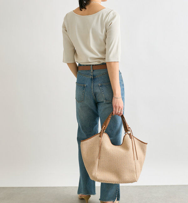  「【全骨格美脚見え！】slit DENIM」|デニム|