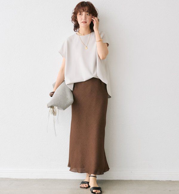  「【ベストセラー】ダンボールフレンチプルオーバー」|Tシャツ・カットソー|