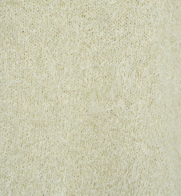  「【2way】【品良く着映える】フェザーヤーンニットプルオーバー」|ニット・セーター|