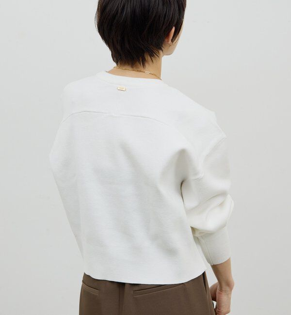  「スウェットライククルーニット」|Tシャツ・カットソー|