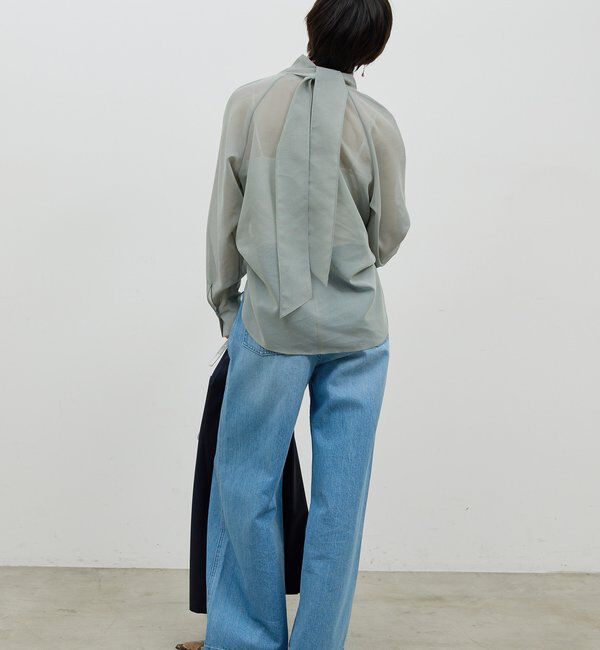  「シアーボウタイブラウス」|シャツ・ブラウス|