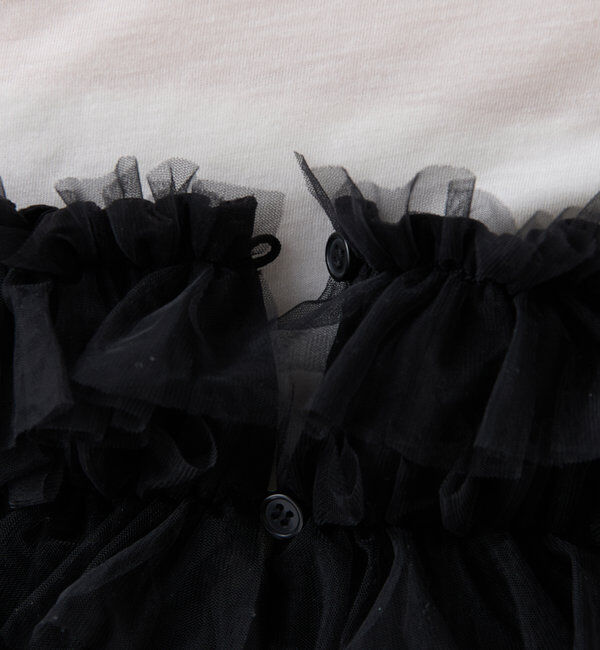  「フリルチュールギャザービスチェ」|シャツ・ブラウス|