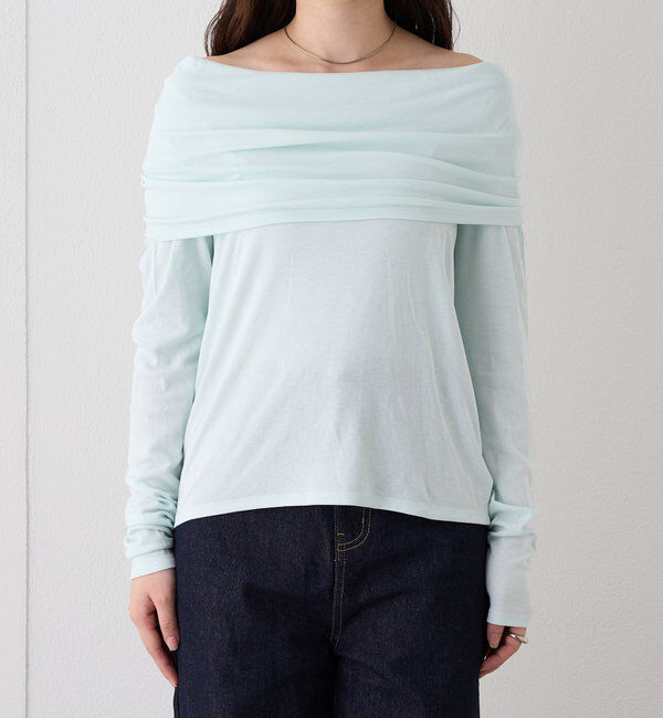  「マルチネックカットソー」|Tシャツ・カットソー|