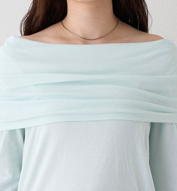  「マルチネックカットソー」|Tシャツ・カットソー|