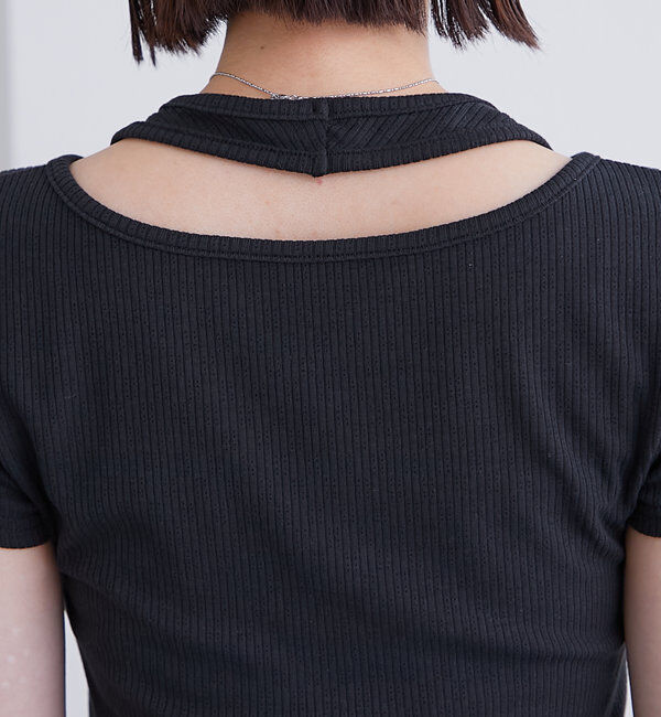  「ホルターレイヤードフレンチ」|Tシャツ・カットソー|