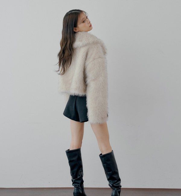  「ファーショートコート」|その他|