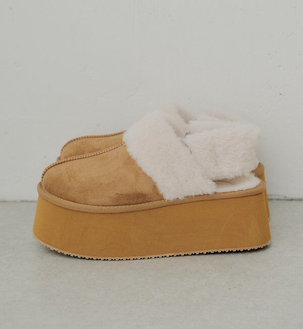  「2way厚底ムートンサボ」|その他|