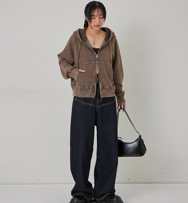  「KOOKYNケミカルジップパーカー」|パーカー|