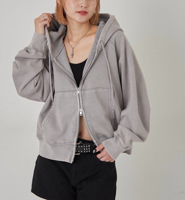  「KOOKYNケミカルジップパーカー」|パーカー|