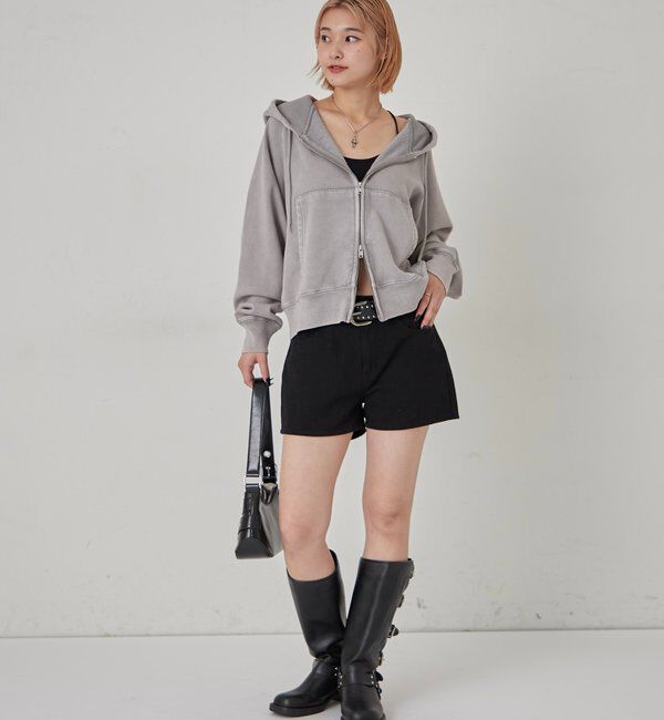  「KOOKYNケミカルジップパーカー」|パーカー|