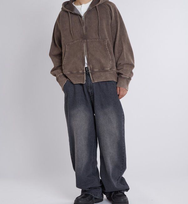  「KOOKYNケミカルジップパーカー」|パーカー|