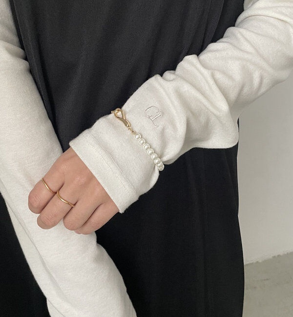  「〈GOLDY/ゴールディ〉ガラスパールブレスレット」|リング|