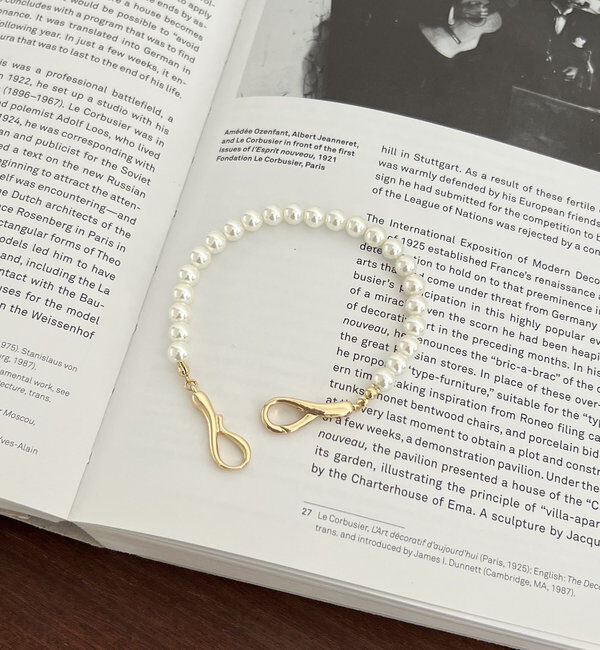  「〈GOLDY/ゴールディ〉ガラスパールブレスレット」|リング|