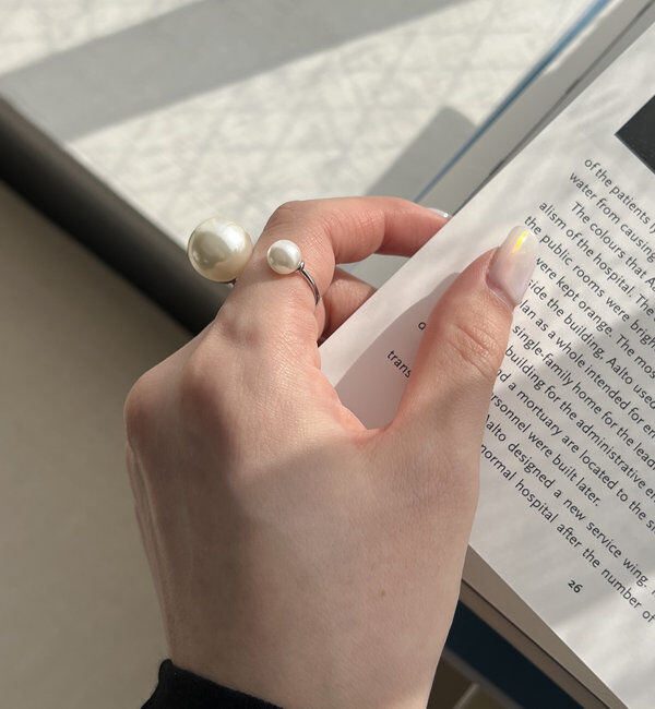  「〈GOLDY/ゴールディ〉親子パールリング」|リング|