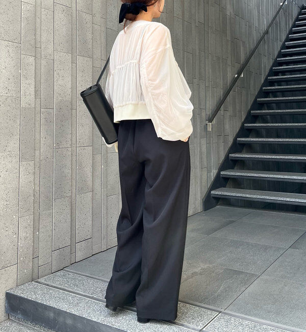  「チュールギャザーブルゾン」|ブルゾン・スタジャン|