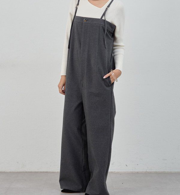  「【4色展開】アシンメトリーリブニット」|ニット・セーター|