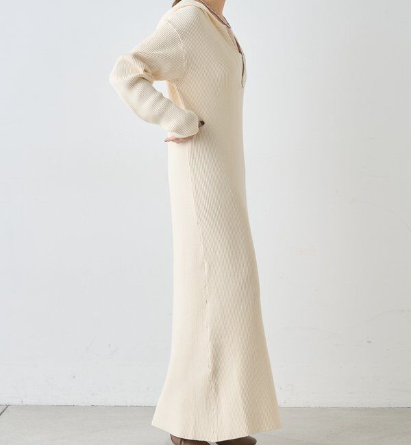  「フーデットジップワンピース」|ワンピース|