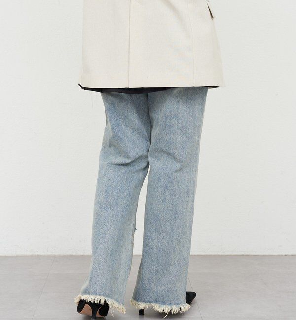  「【26SS予約】クラッシュデニム」|デニム|