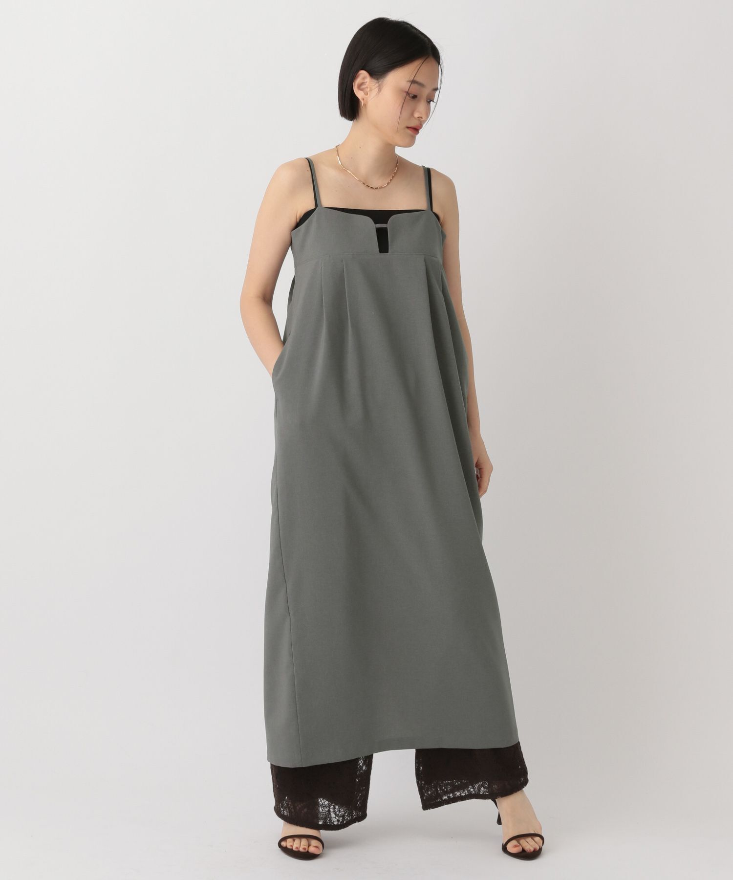 A part by 「コクーンキャミワンピース」|ワンピース|