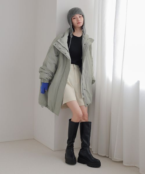 LOWRYS FARM「ウールライクタックショートパンツ」|その他|