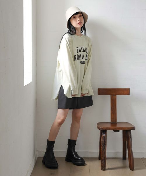 LOWRYS FARM「ウールライクタックショートパンツ」|その他|