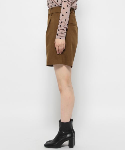 LOWRYS FARM「ウールライクタックショートパンツ」|その他|