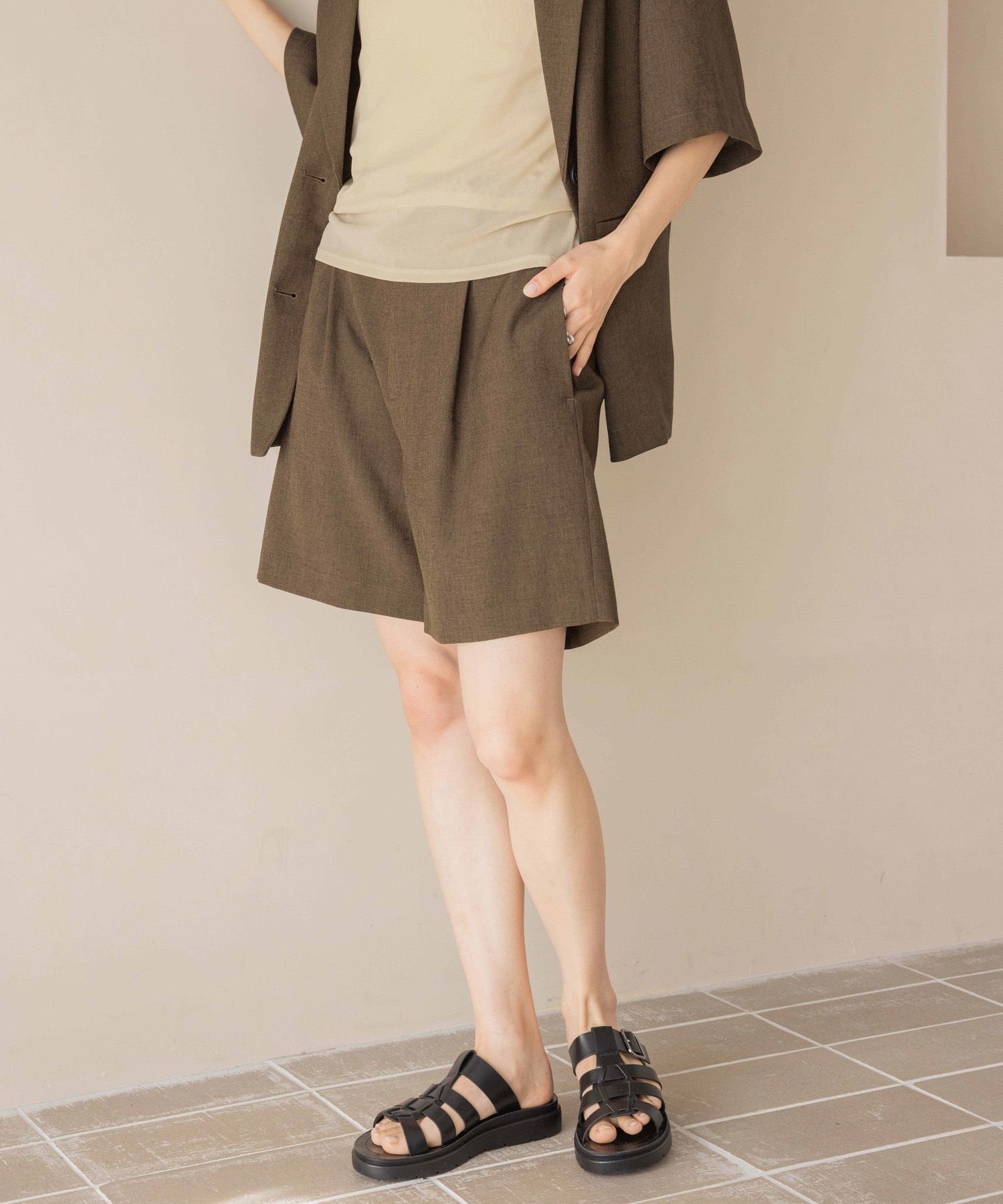 LOWRYS FARM「ホップサックショートパンツ」|その他|BRN8