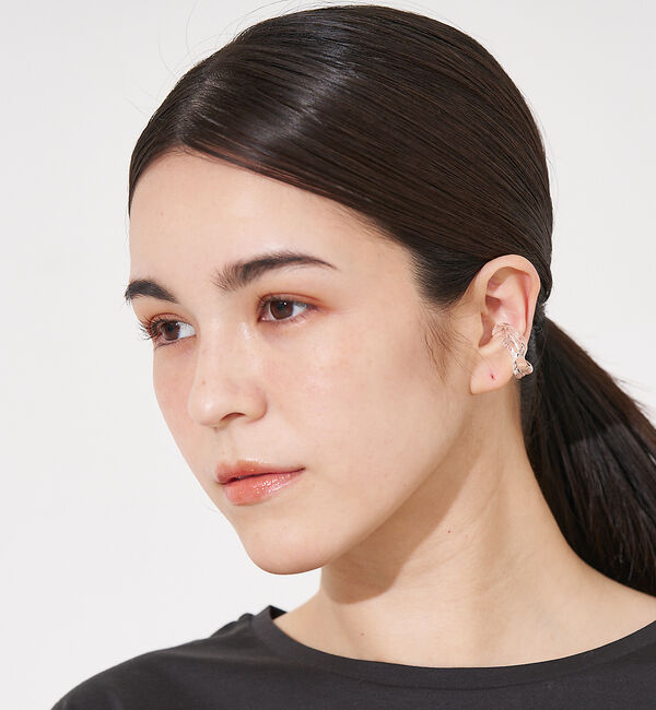 collex「【別注】【HARIO Lampwork Factory】 イヤーカフ リバー」|イヤリング|