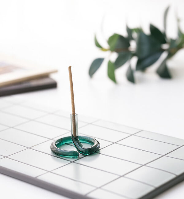 collex「【amabro/アマブロ】TWO TONE INCENSE HOLDER インセ」|アロマ・ルームフレグランス|グリーン系その他1