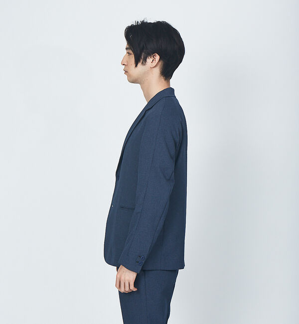 ABAHOUSE「【FLAT TECH】2ボタン イージー ジャケット」|テーラードジャケット|