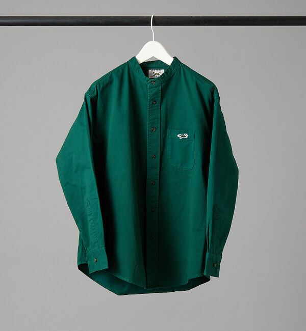 ABAHOUSE「WEB限定【PENNYS THE FOX /ペニーズ】別注　マルチファブリック　」|シャツ・ブラウス|ダークグリーン