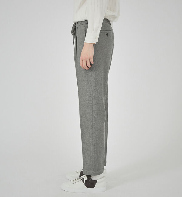 ABAHOUSE「【機能素材使用】プレスウォーム ウールライク スラックス」|その他|