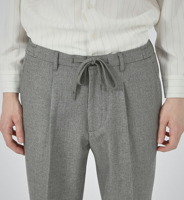 ABAHOUSE「【機能素材使用】プレスウォーム ウールライク スラックス」|その他|