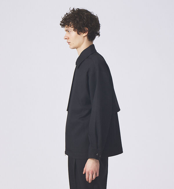 ABAHOUSE「【セットアップ対応】ポリカルゼ ジップブルゾン」|ブルゾン・スタジャン|