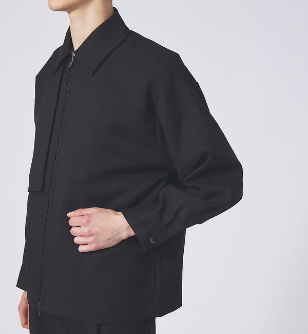 ABAHOUSE「【セットアップ対応】ポリカルゼ ジップブルゾン」|ブルゾン・スタジャン|