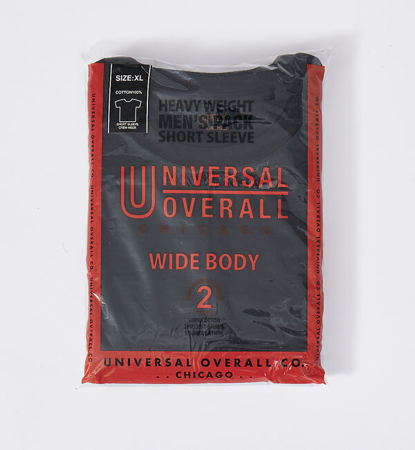 ABAHOUSE「UNIVERSAL OVERALL ユニバーサルオーバーオール WIDE HEA」|Tシャツ・カットソー|