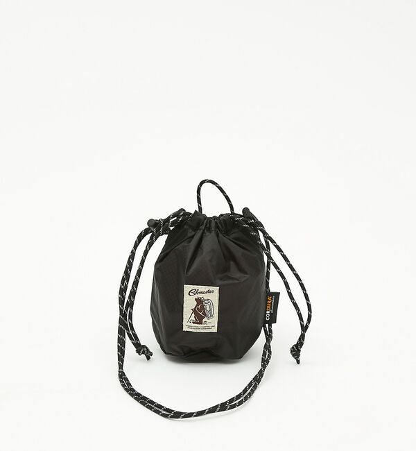 ABAHOUSE「【COB MASTER/コブマスター】 CORDURA RIP巾着ポーチS」|ショルダー・メッセンジャー|ブラック