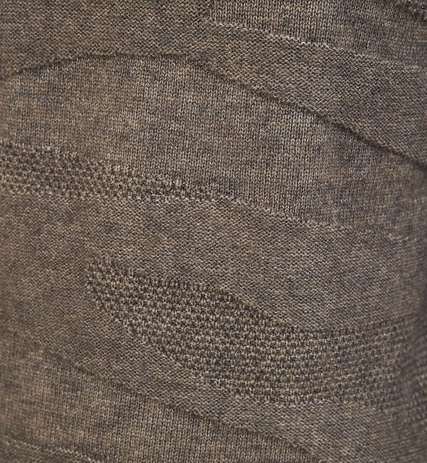 ABAHOUSE「【スポンジタッチ】シャドーカモフラ ニット」|ニット・セーター|