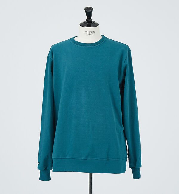 ABAHOUSE「【BARBARIAN / バーバリアン】ライトウエイトCREW NECKロングス」|Tシャツ・カットソー|ブルー系その他1