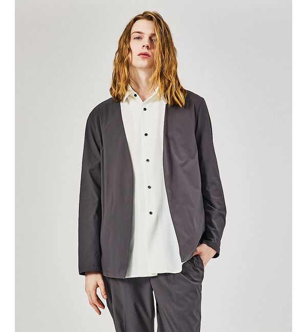 ABAHOUSE「【上下2点セット / AH ABAHOUSE】撥水 ストレッチ ノーカラージャケ」|その他|