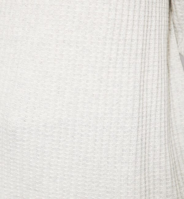 ABAHOUSE「【JEMORGAN/ジェーイーモーガン】ビックワッフル タートルネック カットソ」|Tシャツ・カットソー|
