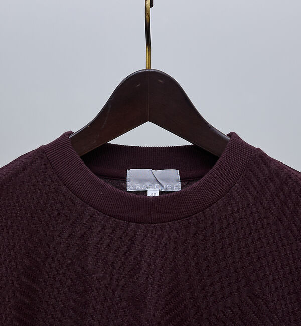 ABAHOUSE「ジオメトリックリンクス 長袖Tシャツ」|Tシャツ・カットソー|